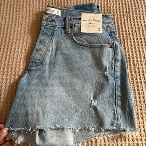 Baggy Low Rise Denim Shorts